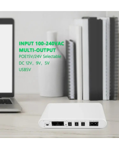 Міні UPS WGP, Powerbank на 8800 Mah, Виходи USB, DC 9V, 12V 208666
