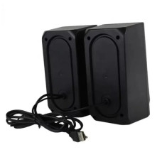 Комп'ютерні колонки MUSIC DJ MJ-100A з RGB підсвіткою Чорний 208689