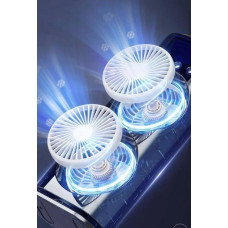 Напольный двухуровневый вентилятор с охлаждением Double-Ended Spray Fan 208840