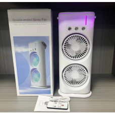 Напольный двухуровневый вентилятор с охлаждением Double-Ended Spray Fan 208840