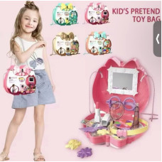 Дитячий косметичний набір сумка для макіяжу з дзеркалом Kids Pretend Toy Bag 209205