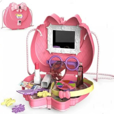 Дитячий косметичний набір сумка для макіяжу з дзеркалом Kids Pretend Toy Bag 209205