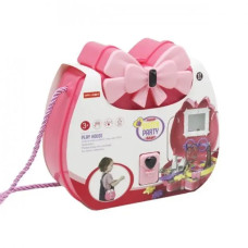 Дитячий косметичний набір сумка для макіяжу з дзеркалом Kids Pretend Toy Bag 209205