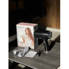 Компактний акумуляторний фен для сушіння і укладання волосся Hair Dryer 2600 mAh Бездротовий фен потужністю 209265