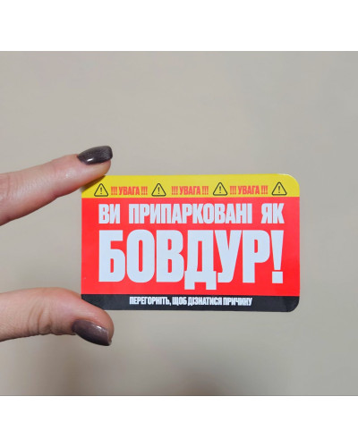 Кишеньковий візитниця "MINIBOX" BOVDUR_card (100 шт) 209807