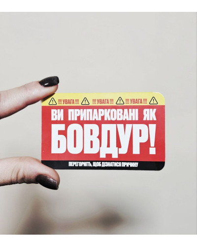 Кишеньковий візитниця "MINIBOX" BOVDUR_card (100 шт) 209807